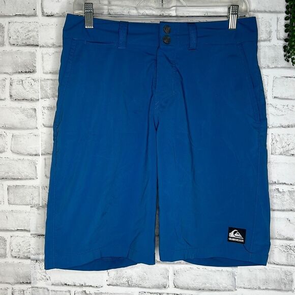 Quiksilver Blue Swim Shorts Beach Swim Trunks Bathing Suit Size 30 - Picture 1 of 4